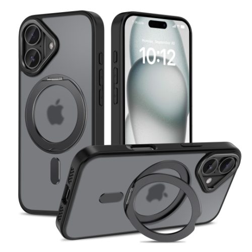Θήκη Σκληρή Tech-Protect Magring Magsafe για iPhone 16 - Matte Black