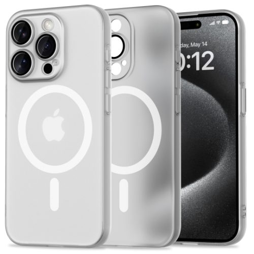Θήκη Σκληρή Tech-Protect Magslim MagSafe για Apple iPhone 15 Pro - Matte Clear
