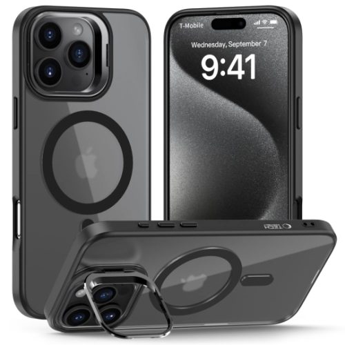 Θήκη Σκληρή Tech-Protect Magring Magsafe για iPhone 16 Pro - Matte Black