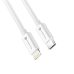 Καλώδιο Φόρτισης Forcell F-Energy C901 Type C σε Lightning Mfi PD 3A 30w 1m - White