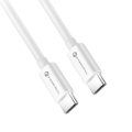 Καλώδιο Φόρτισης Forcell F-Energy C901 Type C σε Type C QC4.0 PD 5A 100w 2m - White