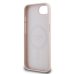 Θήκη Σκληρή Guess PU Fixed Glitter 4G Metal Logo για iPhone 16e - Pink