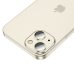 Tempered Glass Πίσω Κάμερας Hoco 3D Metal V14 - 3 in 1 για Apple iPhone 15 / 15 Plus - Light Yellow