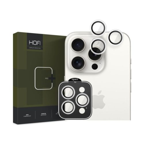  Tempered Glass Πίσω Κάμερας Hofi Pro+ Camera Camring Cover για το iPhone 15 Pro / 15 Pro Max - Clear
