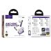 Ασύρματα Ακουστικά Hoco EQ16 True Wireless με Led Display, ANC & ENC - Shine Purple