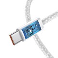 Καλώδιο Φόρτισης Baseus Dynamic Series USB-C σε USB-C, 100W, PD, 1m - White