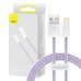 Καλώδιο Φόρτισης Baseus Dynamic cable από USB σε Lightning 2.4A 1m - Purple