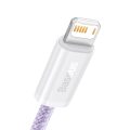 Καλώδιο Φόρτισης Baseus Dynamic cable από USB σε Lightning 2.4A 1m - Purple