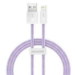 Καλώδιο Φόρτισης Baseus Dynamic cable από USB σε Lightning 2.4A 1m - Purple