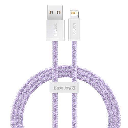 Καλώδιο Φόρτισης Baseus Dynamic cable από USB σε Lightning 2.4A 1m - Purple