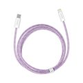 Καλώδιο Φόρτισης Baseus Dynamic cable από USB-C σε Lightning 20W 1m - Purple