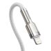 Καλώδιο Φόρτισης Baseus Metal Data cable από USB-C σε Lightning 20W 1m - White