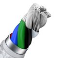 Καλώδιο Φόρτισης Baseus Metal Data cable από USB-C σε Lightning 20W 1m - White