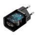 Φορτιστής Baseus με Θύρα USB-C και Καλώδιο USB-C 25W - Black