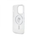 Θήκη Σιλικόνης με Magsafe Karl Lagerfeld Back Cover IML Choupette για iPhone 15 Pro Max - Clear