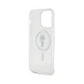 Θήκη Σιλικόνης με Magsafe Karl Lagerfeld Back Cover IML Ikonik για iPhone 15 Pro Max - Clear