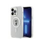 Θήκη Σιλικόνης με Magsafe Karl Lagerfeld Back Cover IML Ikonik για iPhone 15 Pro Max - Clear
