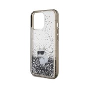 Θήκη Σιλικόνης Karl Lagerfeld Choupette Hardcase για Apple iPhone 13 Pro Max - Glitter Transparent