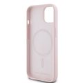 Θήκη Σιλικόνης Karl Lagerfeld Liquid Silicone Karl and Choupette με Magsafe  για iPhone 14 - Pink