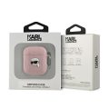 Karl Lagerfeld Θήκη για Apple AirPods 1 / AirPods 2 - Pink