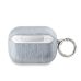 Karl Lagerfeld PU Embossed Karl and Choupette Heads Case for AirPods Pro 2 - Silver