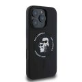 Θήκη Σιλικόνης με Magsafe Karl Lagerfeld Karl and Choupette για iPhone 16 Pro Max - Black