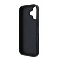 Σκληρή Θήκη Karkl Lagerfeld Fixed Glitter Metal Ikonik για iPhone 16 - Black