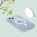 Σκληρή Θήκη Tech Protect Flexair Hybrid για iPhone 15 Pro - Glitter Clear 