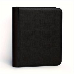 Άλμπουμ Καρτών Toploader Ringless - 9 - Pocket με φερμουάρ Zippered PRO Binder (216 θέσεις) - Black