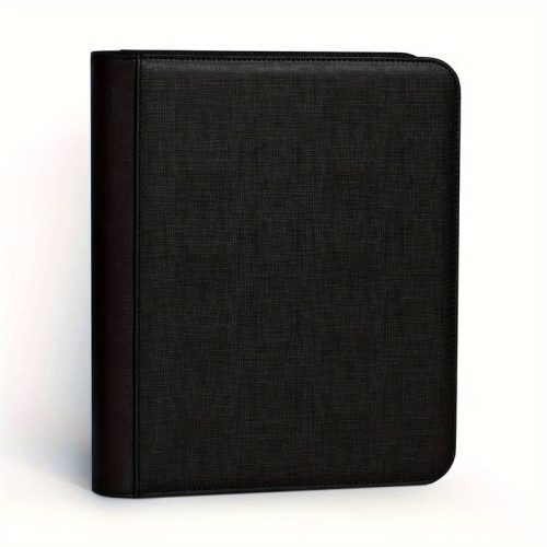 Άλμπουμ Καρτών Toploader Ringless - 9 - Pocket με φερμουάρ Zippered PRO Binder (216 θέσεις) - Black