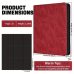 Άλμπουμ Καρτών Toploader Ringless - 9 - Pocket με φερμουάρ Zippered PRO Binder (216 θέσεις) - Red