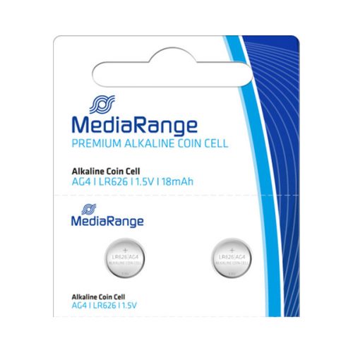 Αλκαλικές Μπαταρίες MediaRange AG4/LR626/LR66 1.5V 2τμχ