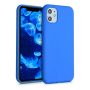 Θήκη Σιλικόνης Back Cover για Apple iPhone 11 - Blue
