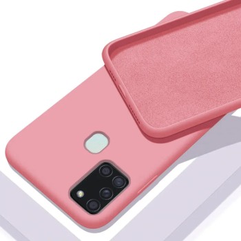 Θήκη Σιλικόνης ObaStyle Liquid για Samsung Galaxy A21s - Pink