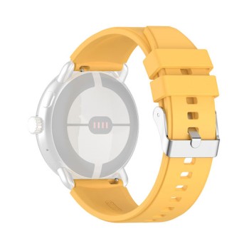 Λουράκι Σιλικόνης Techsuit Watchband 22mm για Huawei Watch GT/GT2 46mm - Yellow