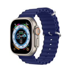 Λουράκι Σιλικόνης Hoco Wave Iconband Pro για Apple Watch 42/44/45/46/49mm - Blue