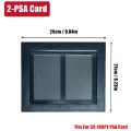 Ξύλινο κάδρο Wooden Display Box για 2 PSA Graded Cards - Συμβατό με TCG Trading Cards, PSA Sports Cards, και Game Cards - 35-360pt  - Black