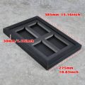 Ξύλινο κάδρο Wooden Display Box για 4 - Grid PSA Graded Cards - Συμβατό με TCG Trading Cards, PSA Sports Cards, και Game Cards - 35-360pt  - Black 