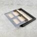 Ξύλινο κάδρο Wooden Display Box για 4 - Grid PSA Graded Cards - Συμβατό με TCG Trading Cards, PSA Sports Cards, και Game Cards - 35-360pt  - Black 