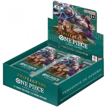 One Piece Card Game - (OP-08) - Two Legends Booster Box (24 packs)