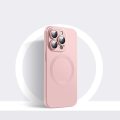 Θήκη Σιλικόνης Orso Camera Lens Protection με Magsafe iPhone 14 Pro - Pink