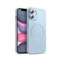Θήκη Σιλικόνης Orso Camera Lens με Magsafe iPhone 11 - Cyan