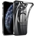 Θήκη Σιλικόνης Orso Bare Look με Magsafe για Apple iPhone 11 Pro Max - Black