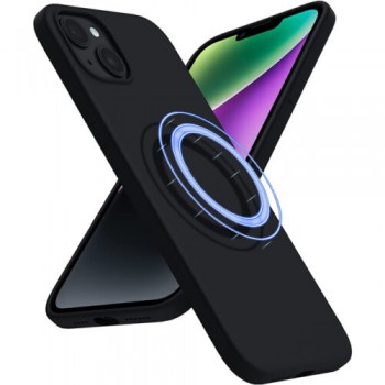 Θήκη Σιλικόνης Orso Cloud Magsafe iPhone 14/13 - Black