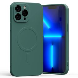 Θήκη Σιλικόνης Orso Cloud με Magsafe για iPhone 13 Pro Max - Army Green
