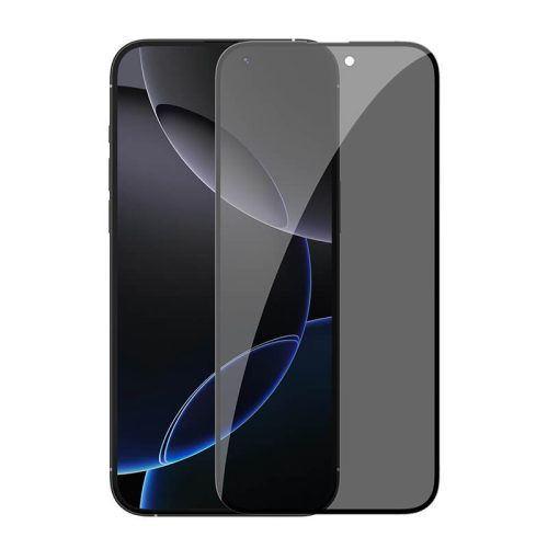 Tempered Glass OTU Privacy Full Cover Full Glue για Apple iPhone  - 17/17 Pro - Black (Privacy)