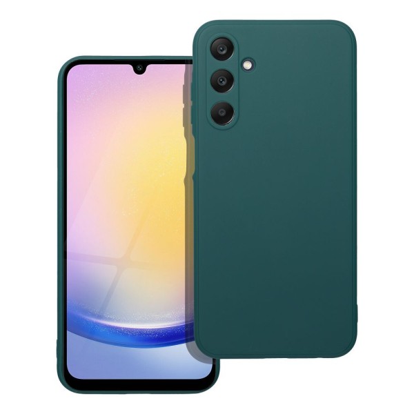 Θήκη Σιλικόνης Matte για Samsung Galaxy A25 5G - Dark Green