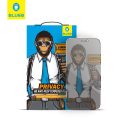 Tempered Glass Mr.Monkey Full Cover Full Glue 5D 9H 0.26mm Strong Privacy για Apple iPhone 16 Pro Max - Black(Privacy)