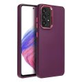 Θήκη Σιλικόνης Frame case για Samsung Galaxy A52 5G / A52 LTE 4G / A52S - Dark Purple