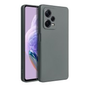 Θήκη Σιλικόνης METALLIC για Xiaomi Redmi Note 12 Pro+ 5G - Grey